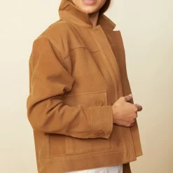 MONROW Weekend Jacket GOLDENBROWN Flash Sale